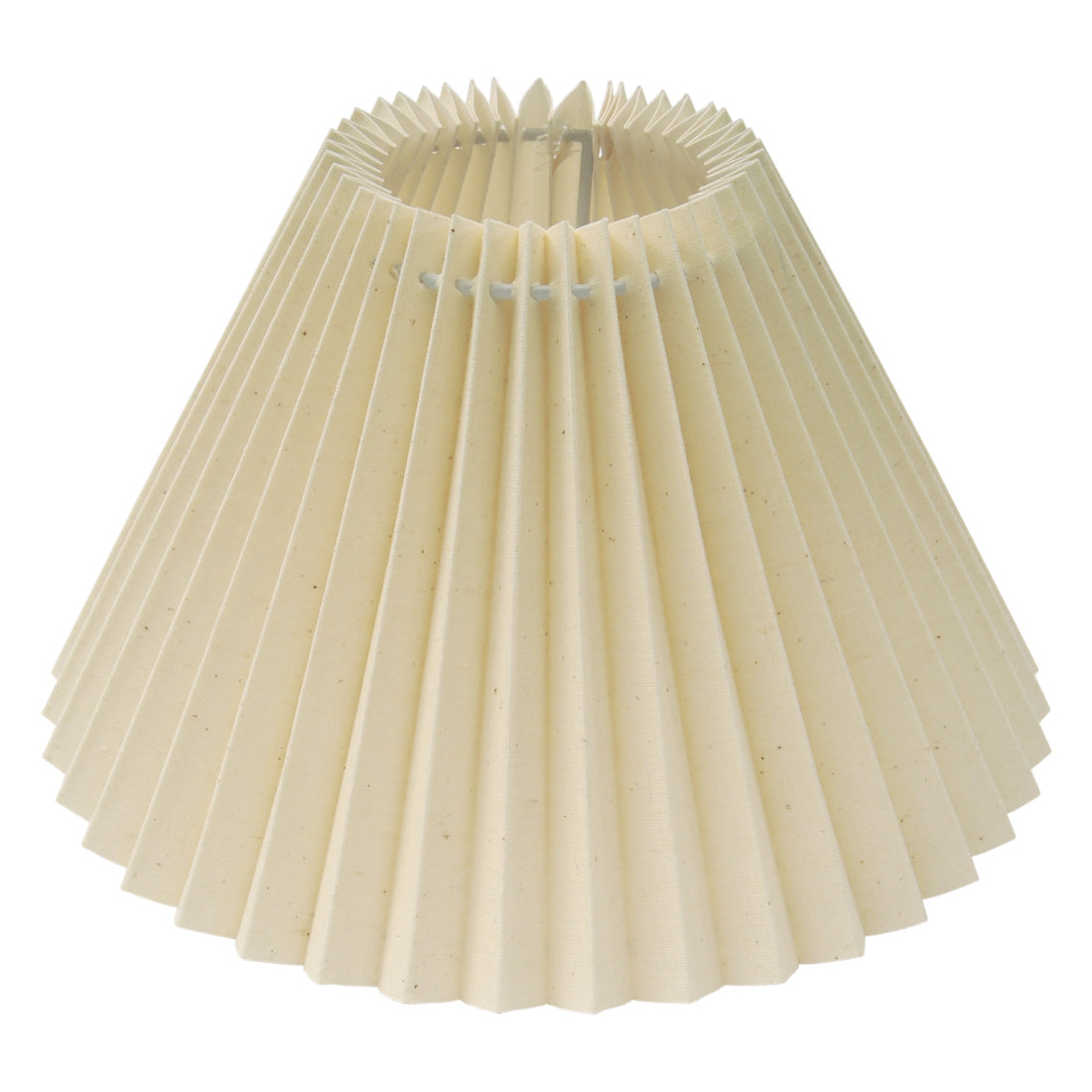 Various Lampshades Top - Pleated - Natural - Ø22 & Ø25 cm