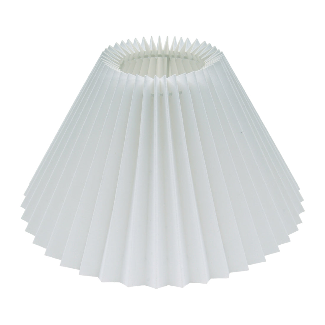 Various Lampshades Top - Pleated – White – Ø25 cm