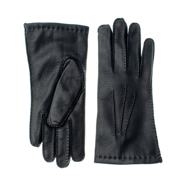 Handmade Women's Deer Leather Gloves with Cashmere