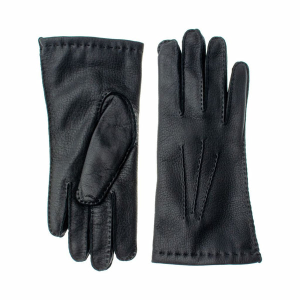 Handmade Women's Deer Leather Gloves with Cashmere