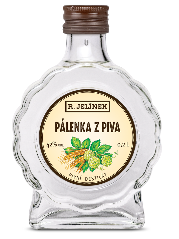 Pivní pálenka 42% 0,2l