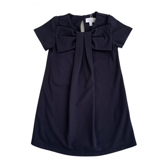 BLUE MILANO STITCH DRESS