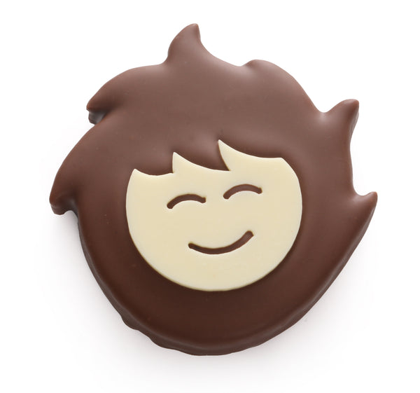 Cioccolato al latte con pralina frizzante Inuit