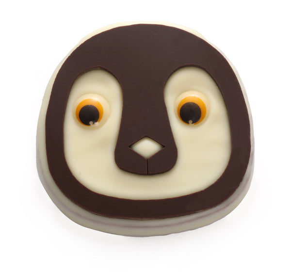 Crisp di Praline di Pinguino al Cioccolato Bianco di Natale