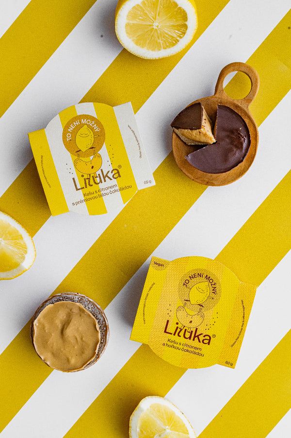 Liluka Lemon with Cashews and Dark Chocolate