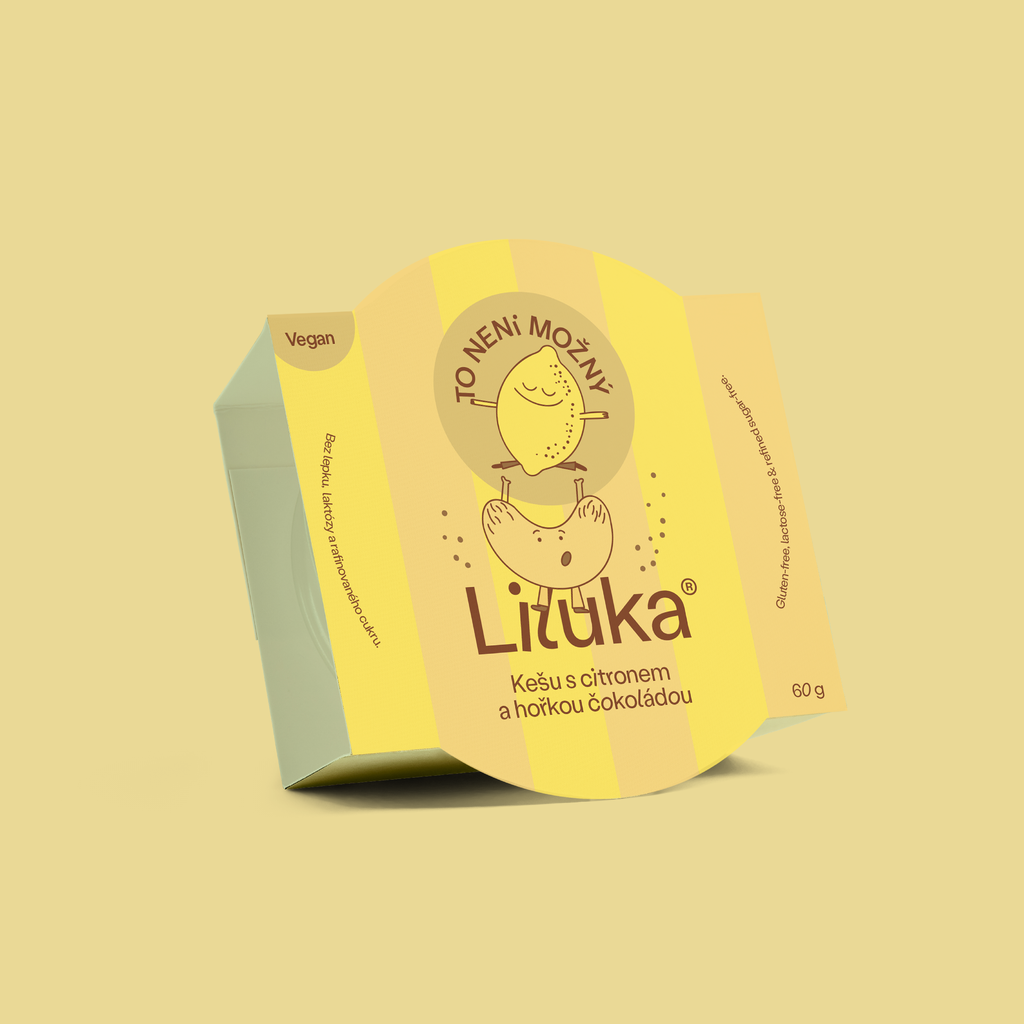 Liluka Lemon with Cashews and Dark Chocolate