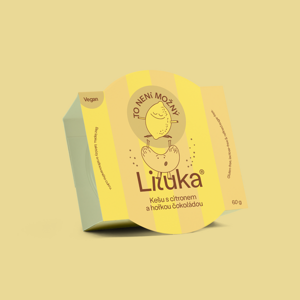Liluka Lemon with Cashews and Dark Chocolate
