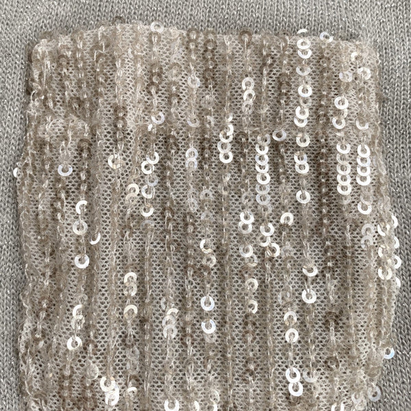 CARDIGAN EN TRICOT LUREX AVEC DÉTAILS DE POCHES