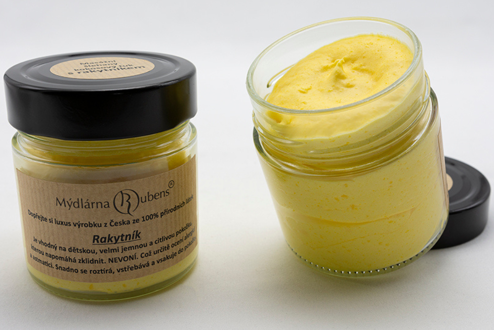 Coconut Oil with Sea Buckthorn Weight: Glass 350g