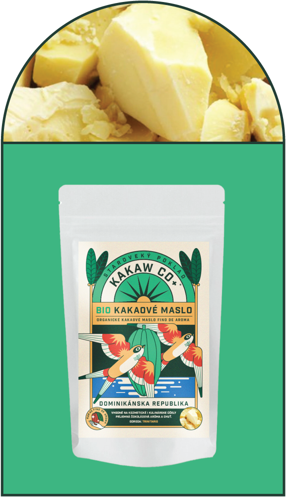 BIO Cocoa Butter – Dominican Republic Weight: 750g
