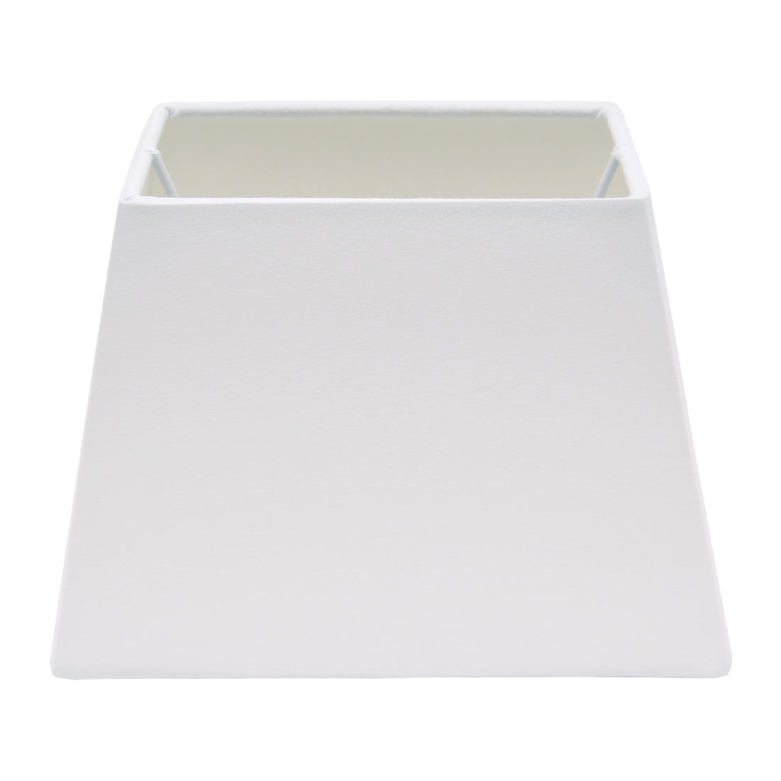 Abat-jour conique rectangulaire varié - Blanc - Ø20 ou Ø25 cm - Chintz