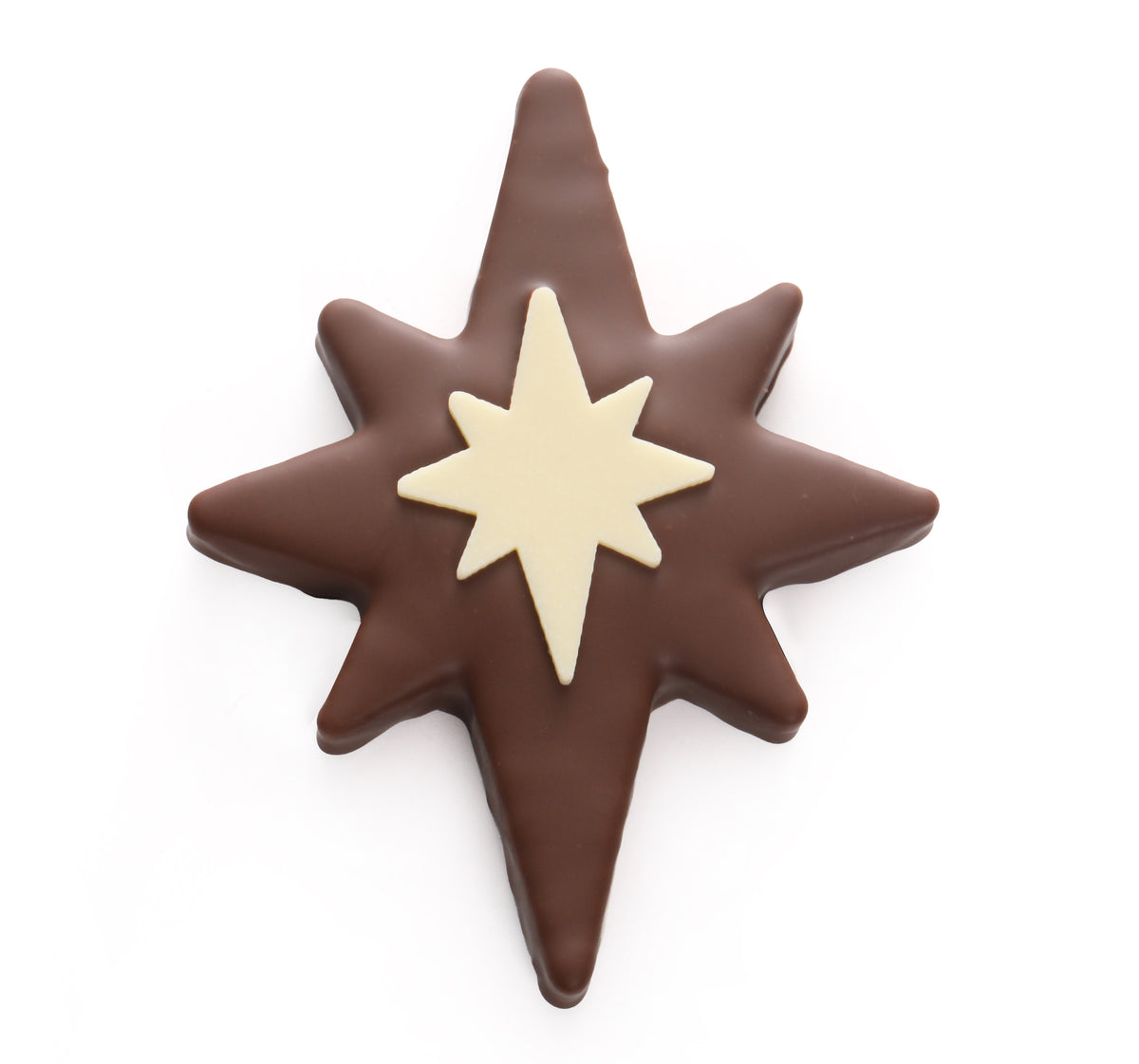 Stella di Pasta Sfoglia al Cioccolato al Latte