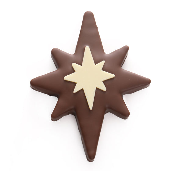 Stella di Pasta Sfoglia al Cioccolato al Latte