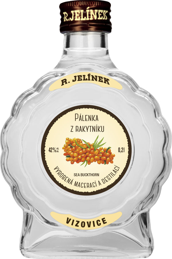 Pálenka z rakytníku 42% 0,2l