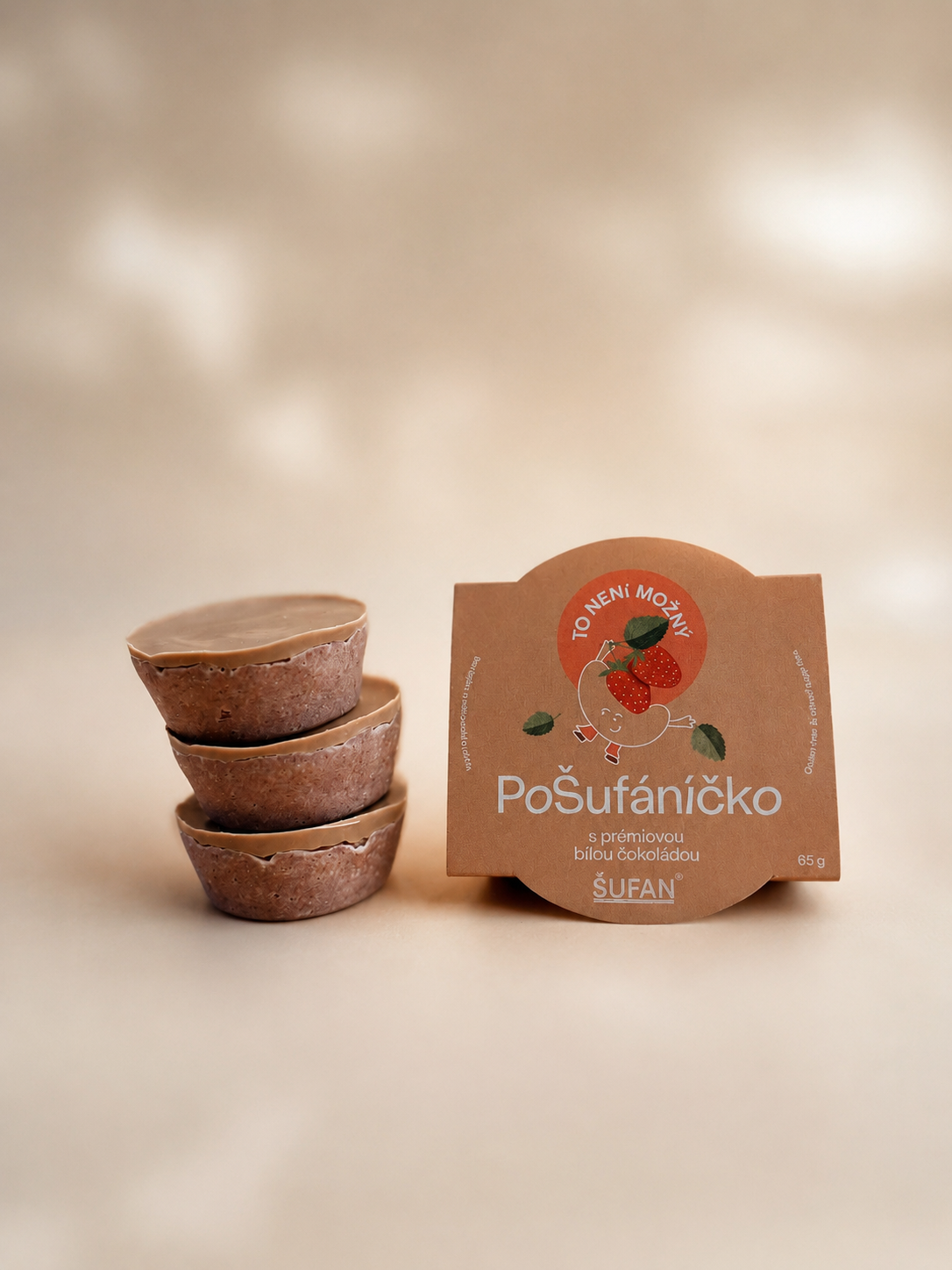 Liluka PoŠufáníčko s prémiovou bielou čokoládou