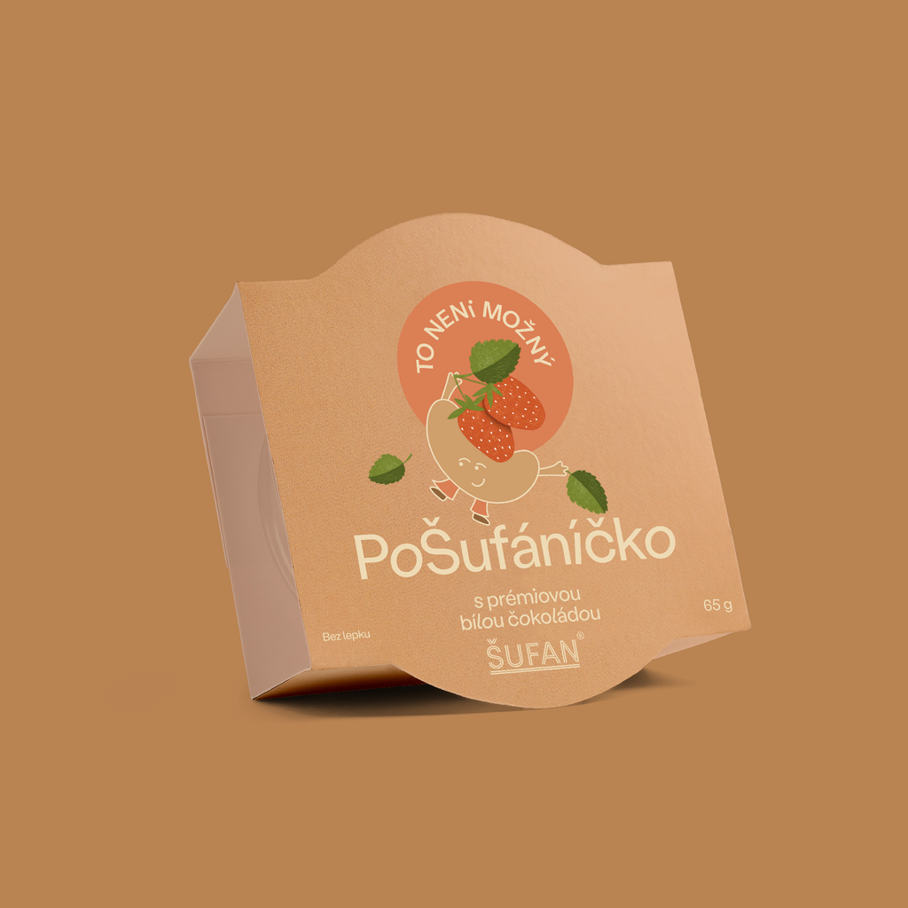 Liluka PoŠufáníčko s prémiovou bielou čokoládou