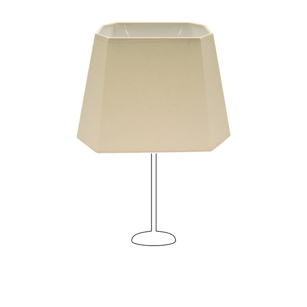 Various Conical 8-Sided Lampshades – Chintz - Beige