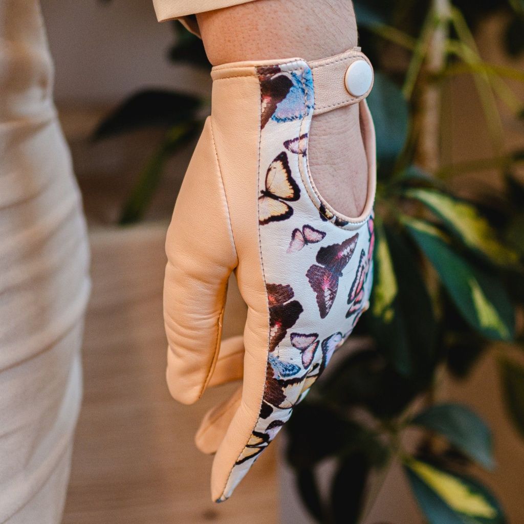 Joyful Women's Leather Gloves