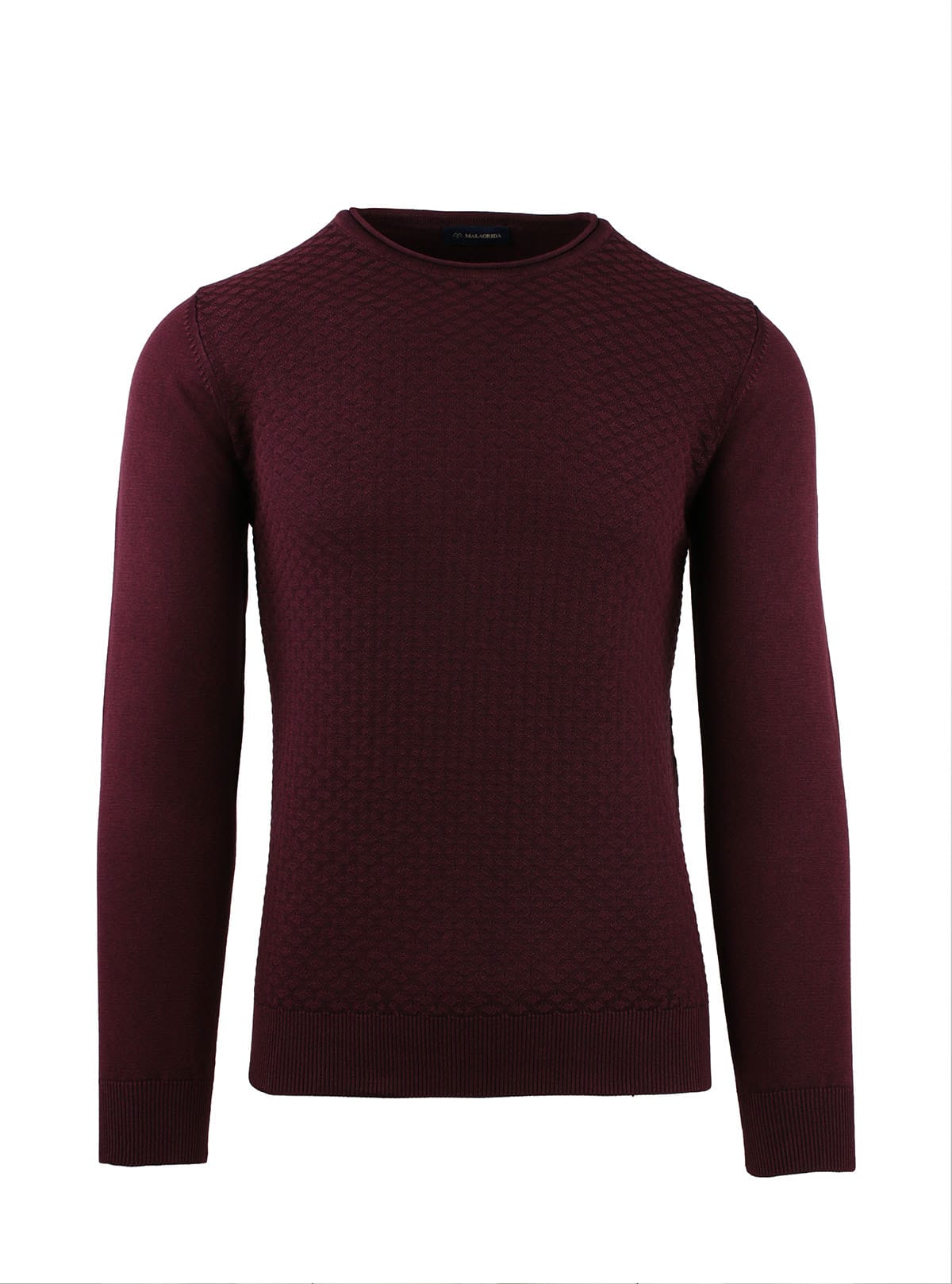 DIAMOND PATTERN CREW NECK DELAVÉ