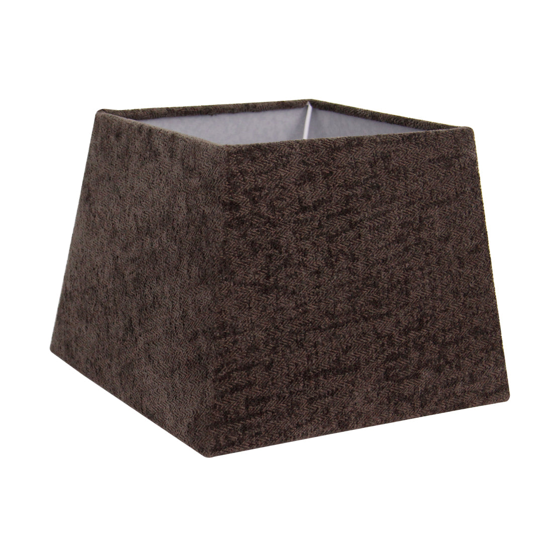 Variabile Paralume Quadrato – Grigio Scuro – Wooly – 22 x 22 cm