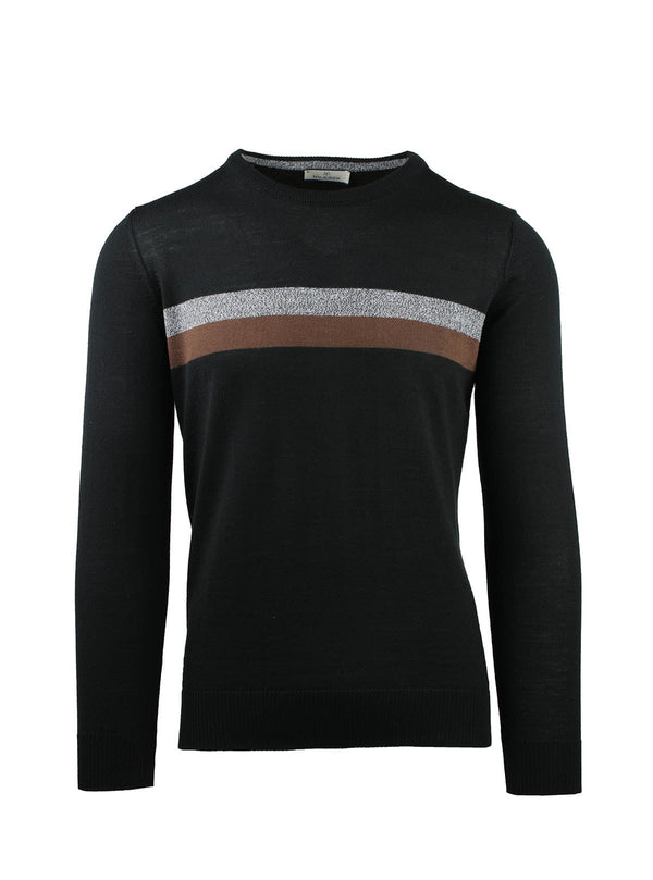 PLACED STRIPED CREW NECK