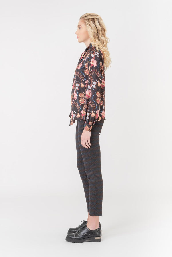 Blouse florale