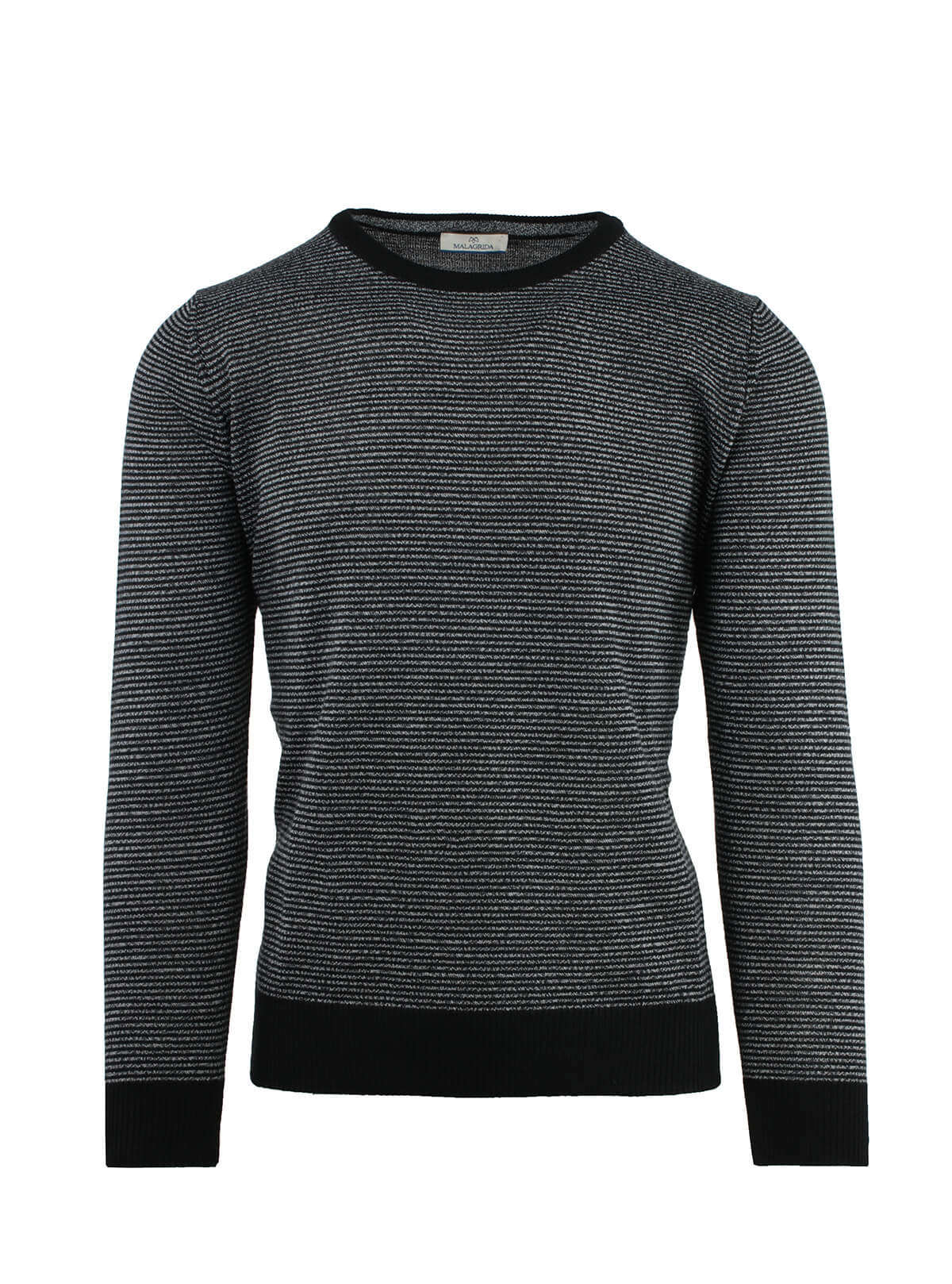 STRIPED CREW NECK