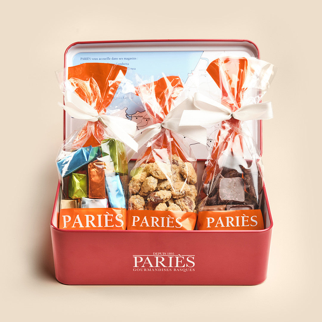 Metal Box Chocolates, Kanougas®, Espelines®