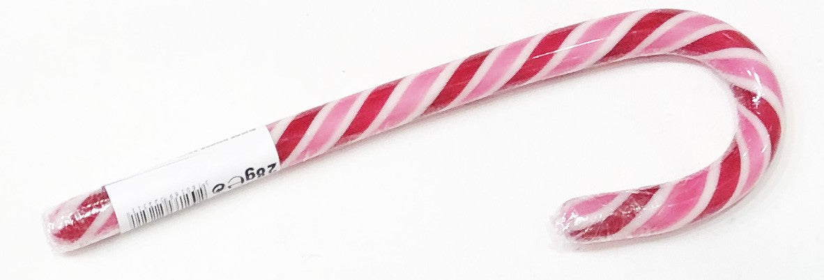 Cherry Flavored Candy Canes with Natural Colorants