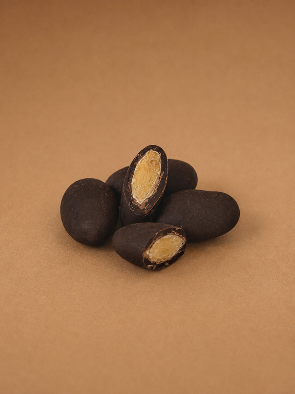 Almonds with Dark Chocolate and Sea Salt