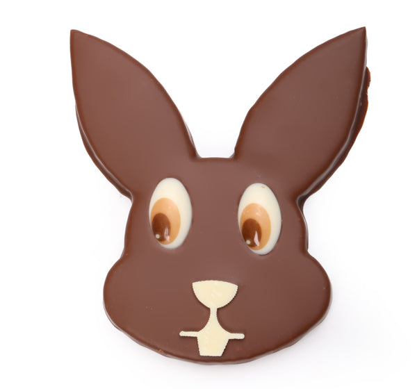 Sparkling praline rabbit or dark chocolate sesame milk Easter