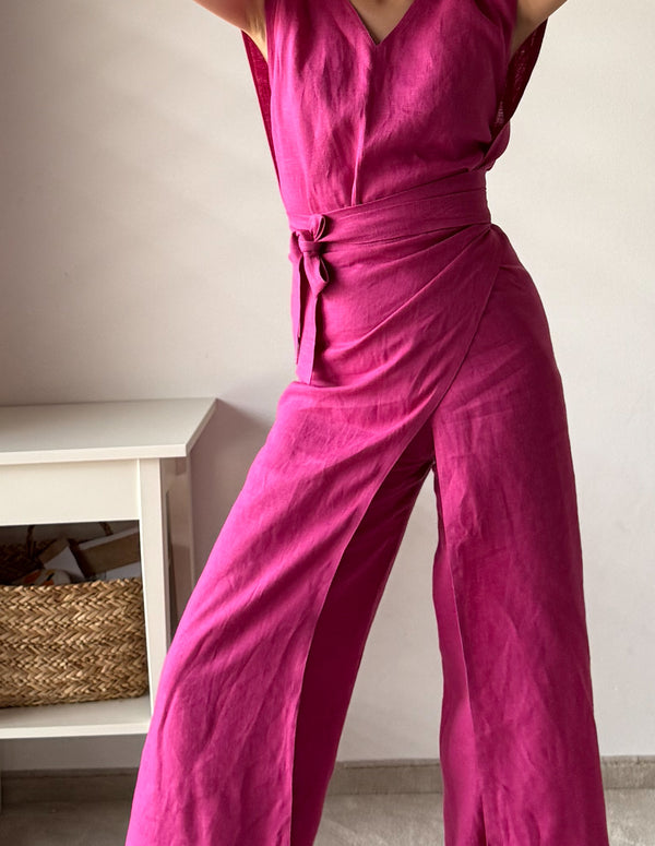 Overall Timea Fuchsia Height: XL-XXL up to 170cm