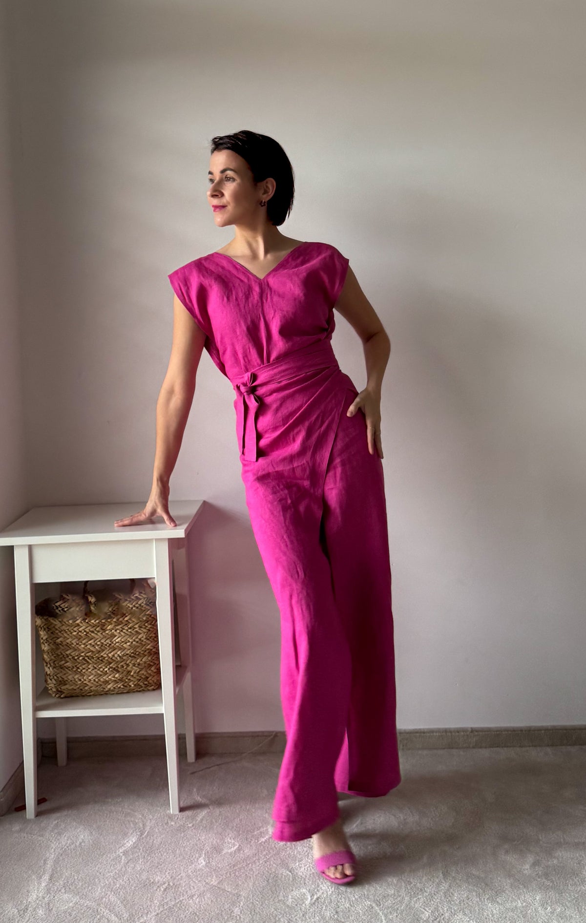 Overall Timea Fuchsia Height: XL-XXL up to 170cm