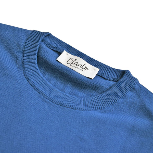 The Italian Pullover - Cobalt