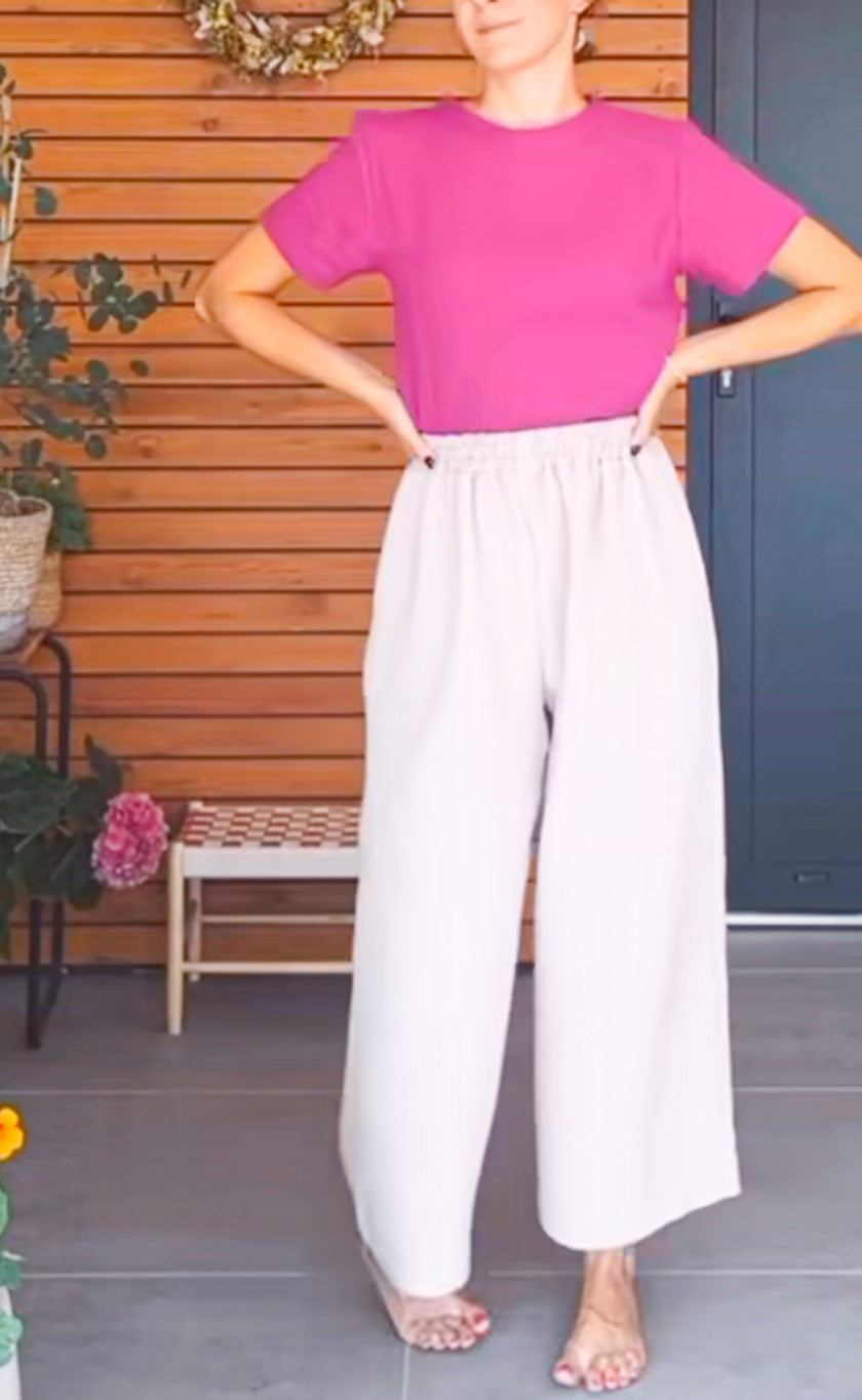 CottonEve Wide Pants Size: S