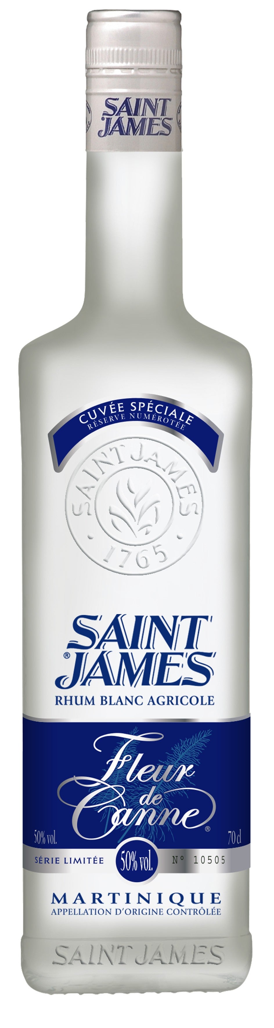 Saint James Fleur de Canne 50% 0.7l (EMPTY BOTTLE)