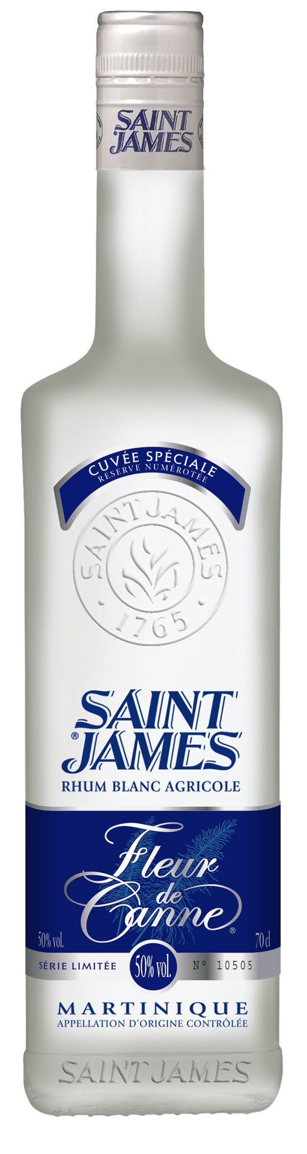Saint James Fleur de Canne 50% 0.7l (EMPTY BOTTLE)
