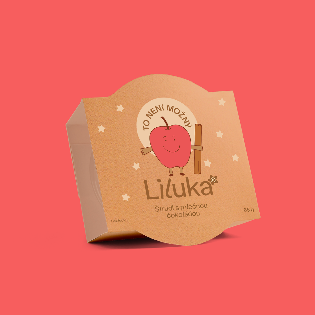 Liluka - štrúdľa s mliečnou čokoládou