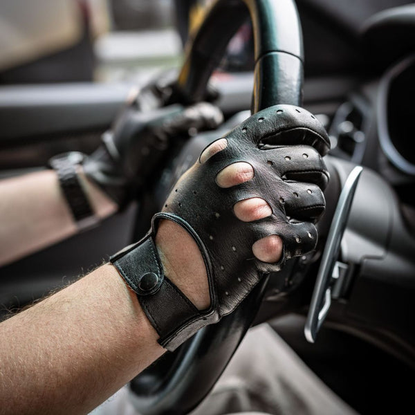 Classic Men's Leather Driving Gloves