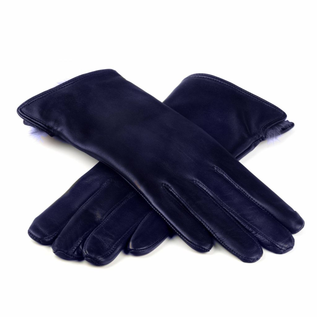 Women's Warm Gloves with Rabbit Lining