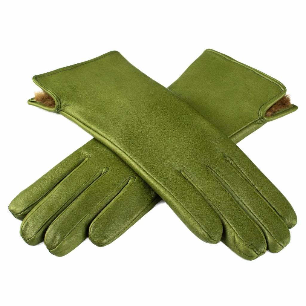 Women's Warm Gloves with Rabbit Lining