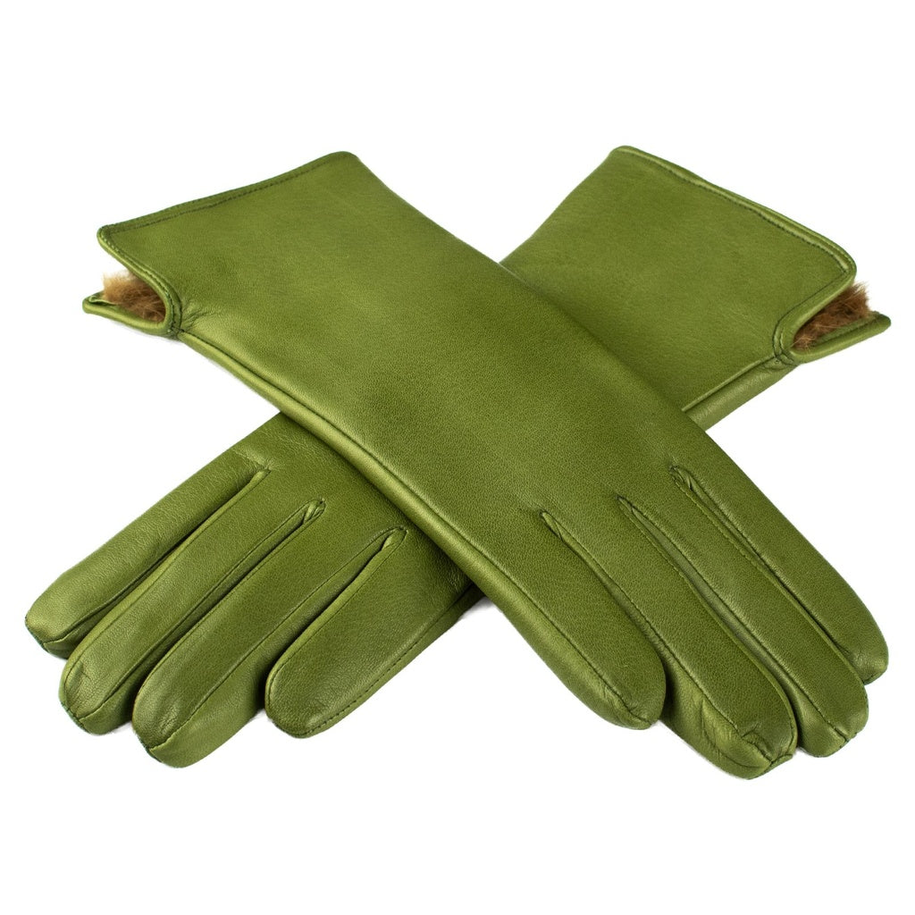 Women's Warm Gloves with Rabbit Lining