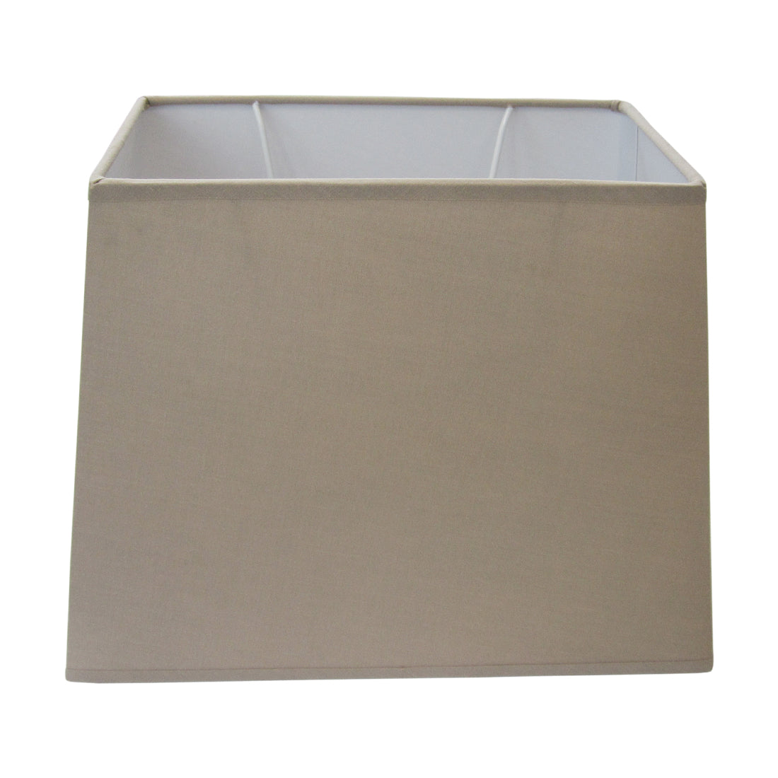 Various Conical Rectangular Lampshade - Light Brown - Ø20 or Ø27 cm – Cotton