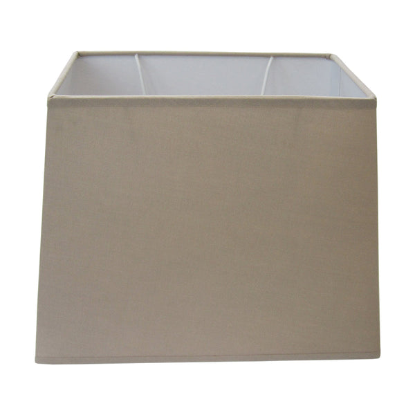 Various Conical Rectangular Lampshade - Light Brown - Ø20 or Ø27 cm – Cotton