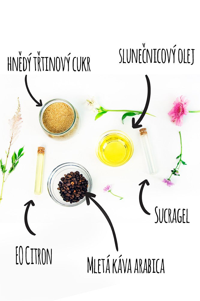 Exfoliating Scrub - Coffee - for Stimulation