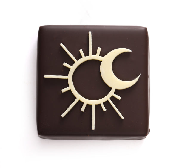 Boccone di cioccolato alla menta bergamotto