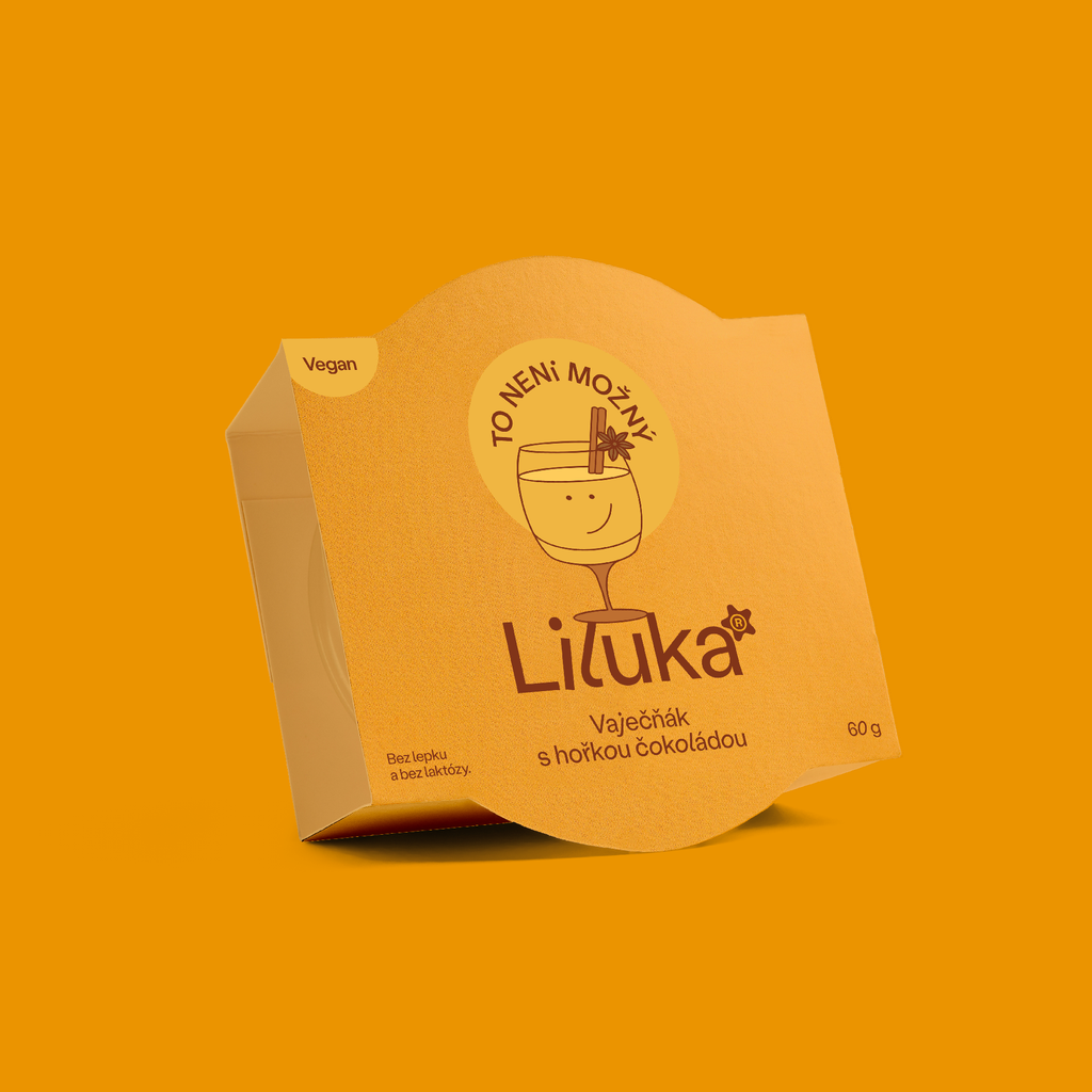 Liluka Vaječňák s hořkou čokoládou