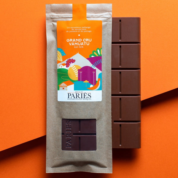 Vanuatu Milk Chocolate Tablet 50%