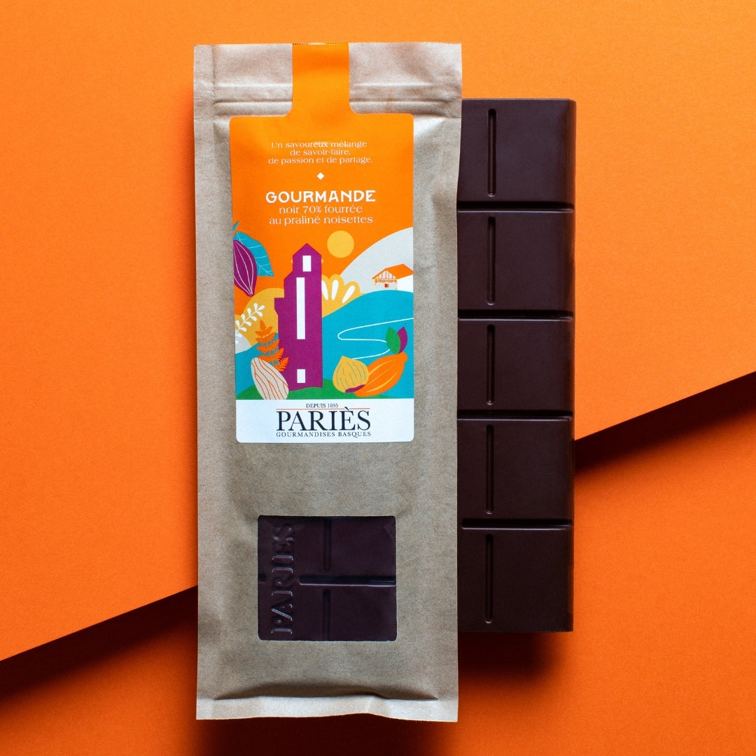 Hazelnut Praline Chocolate Bar