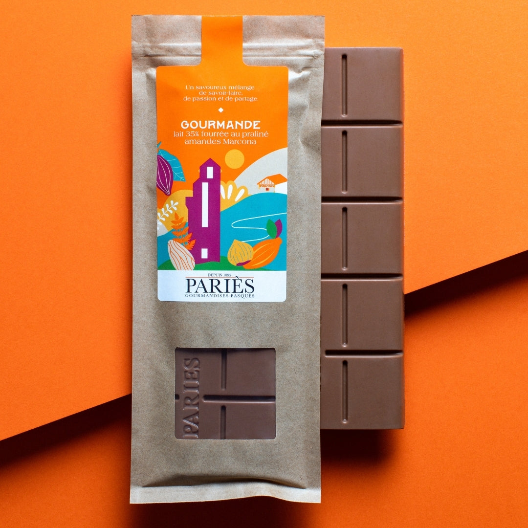 Milk Chocolate Praliné Almond Bar